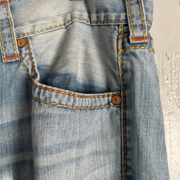 Men's Authentic True Religion straight fit old multi run stitch jeans $249 - Picture 6 of 16